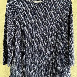 Croft & Barrow, size Small, Navy/Black/White